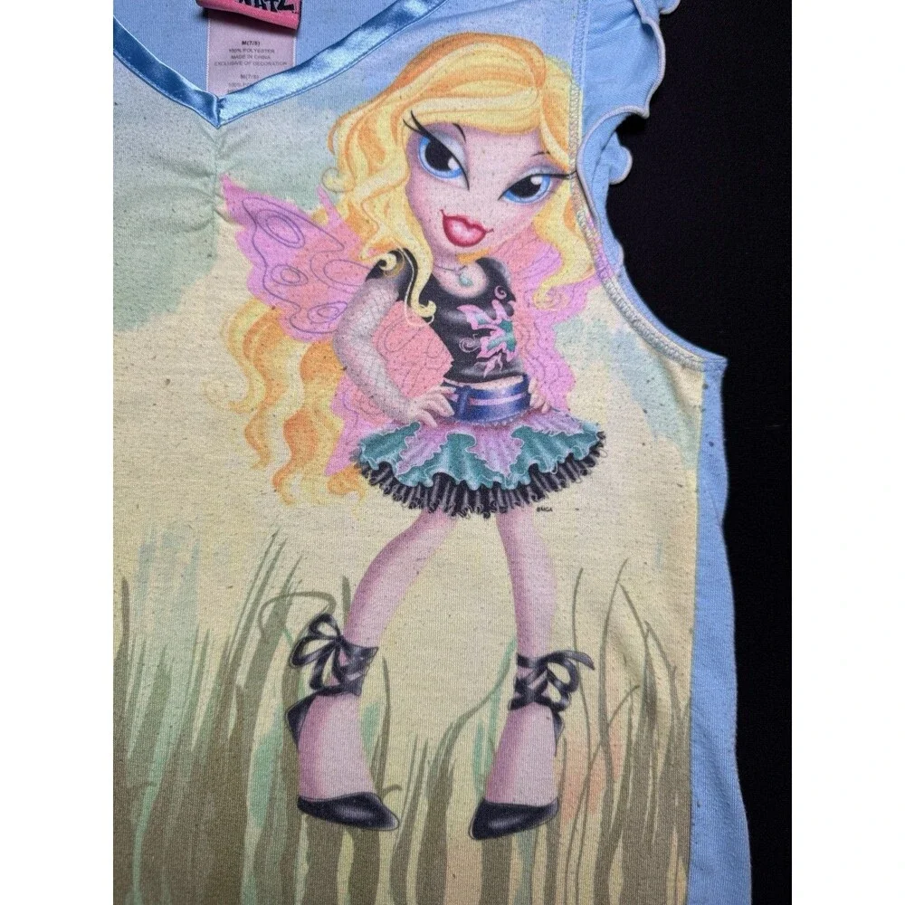 VTG Bratz Pixies Cloe Sleep Pajama Top Fairy Whimsy Nostalgia Y2K Girls M